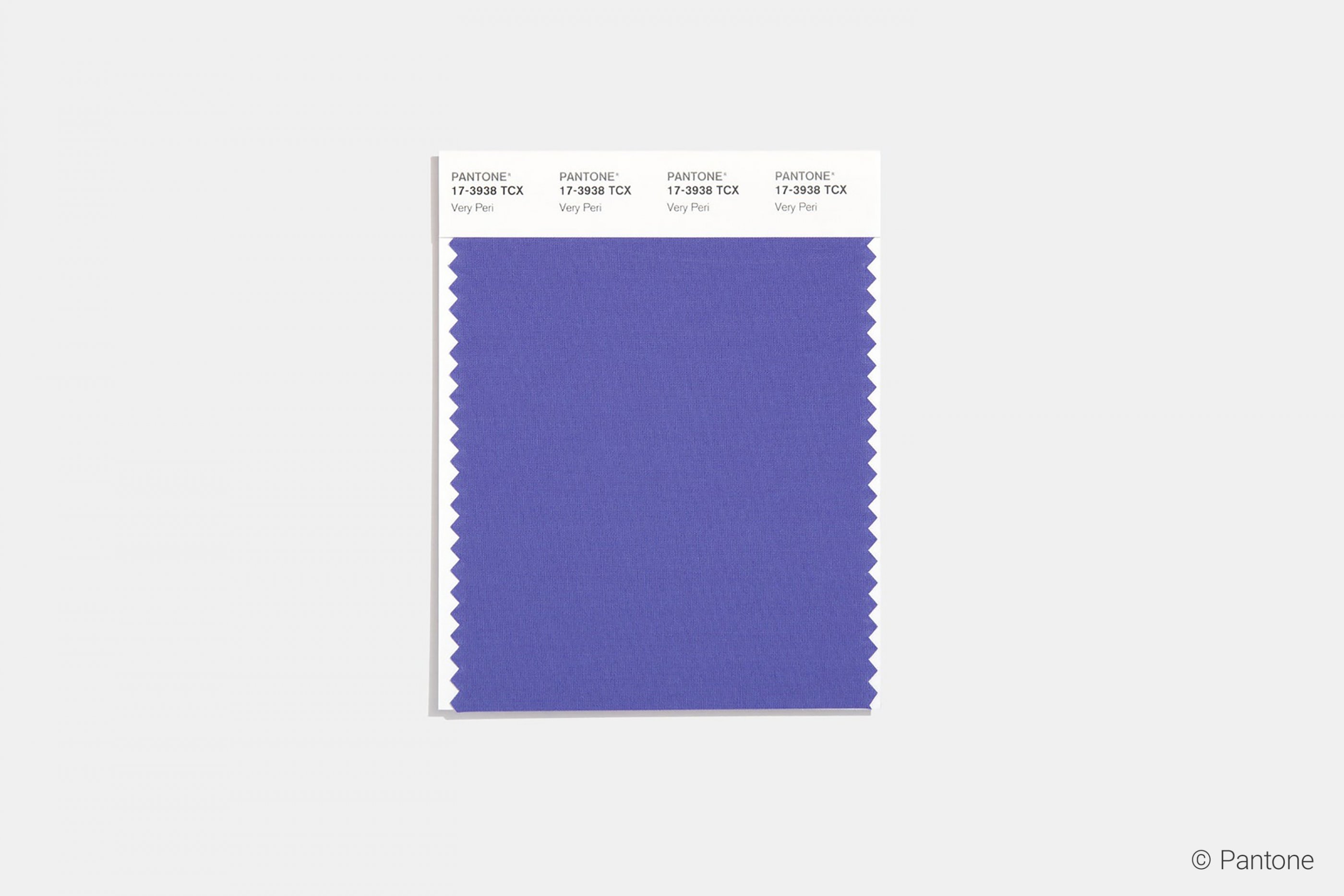 Farbkarte Pantone Very Peri