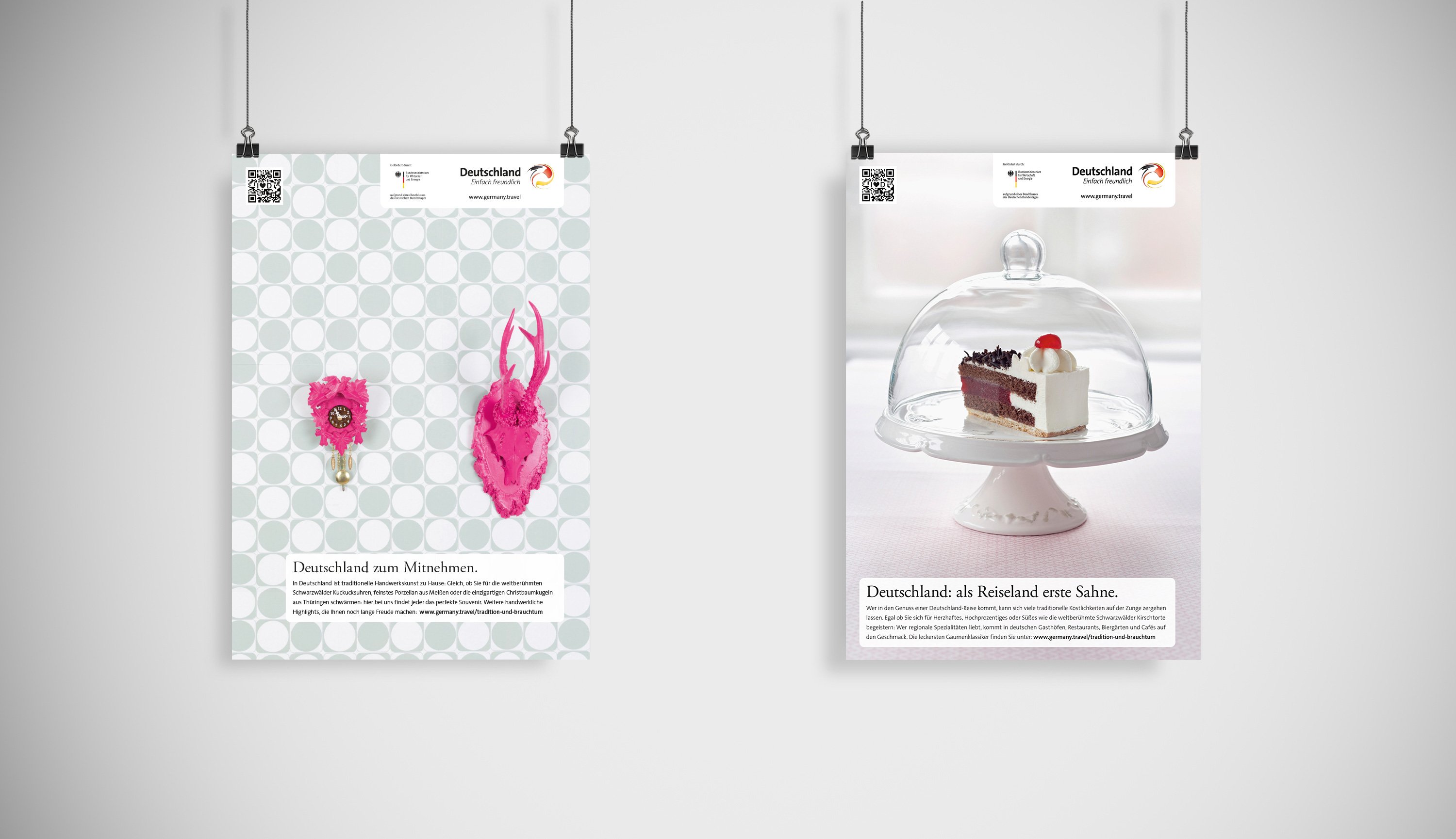 Excite Werbeagentur DZT zwei Plakate