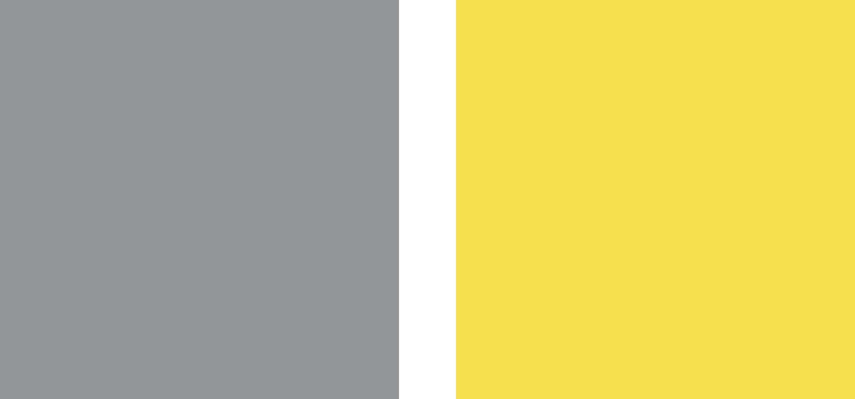 Farbfelder grau und gelb