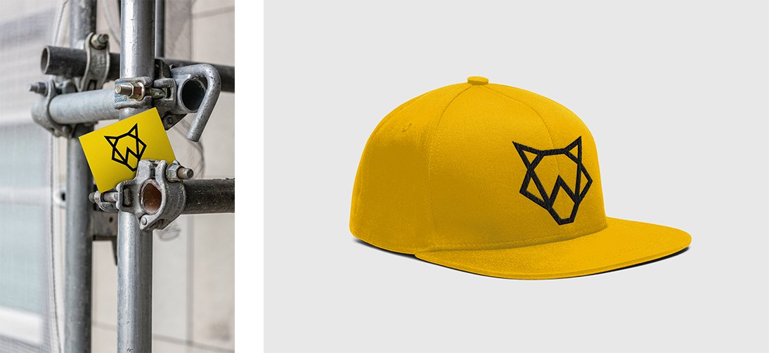 Excite Werbeagentur Geruestbau Wolf Visitenkarten und Baseballcap
