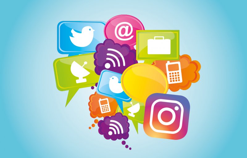 Social Media Symbole